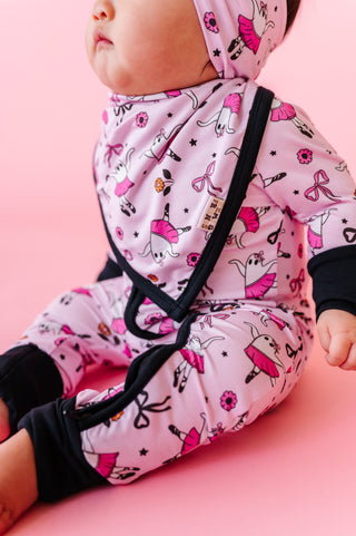 Boo-tiful Ballerinas Bandana Bib