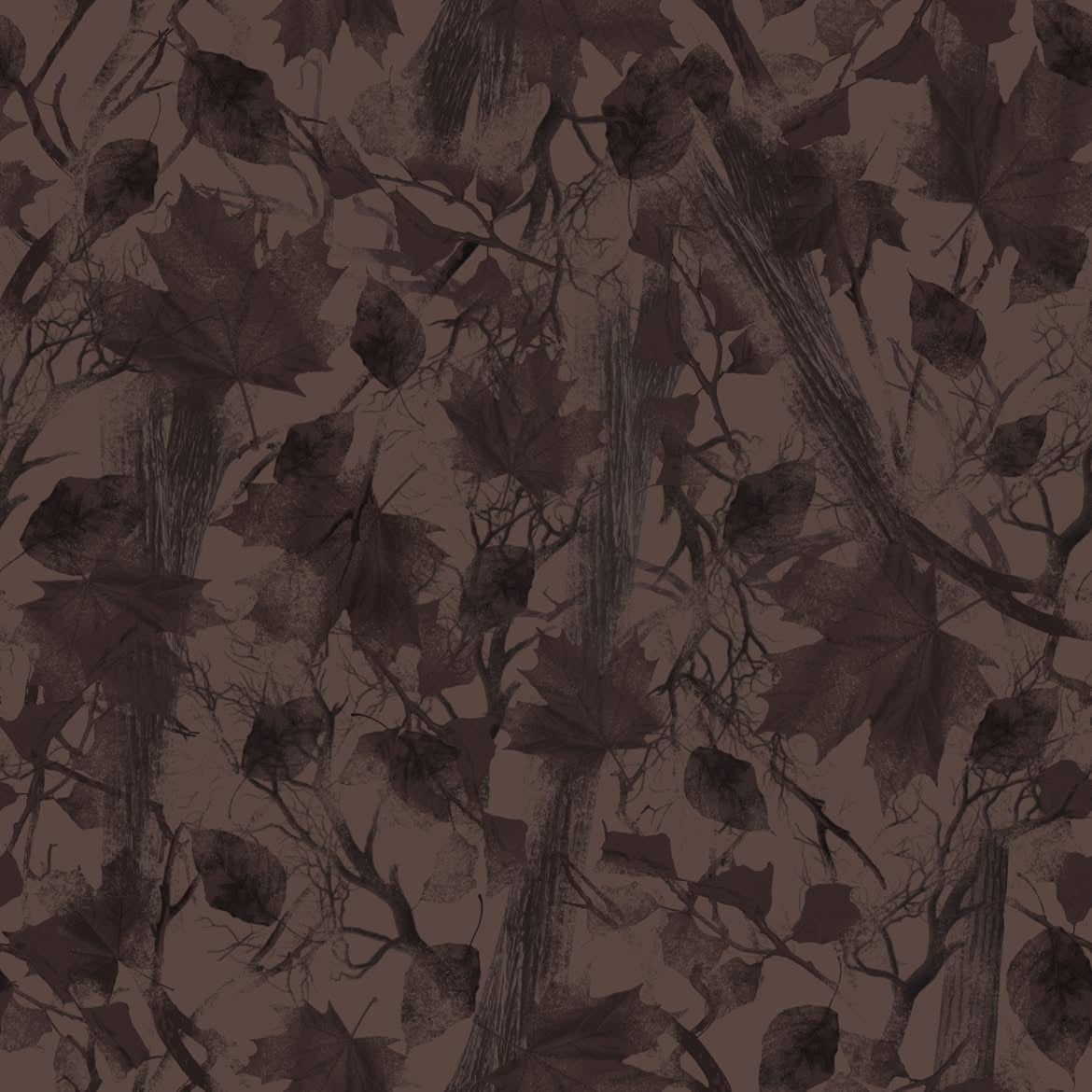 PRE-ORDER OCTOBER Chocolate Camo Ribbed Zippy