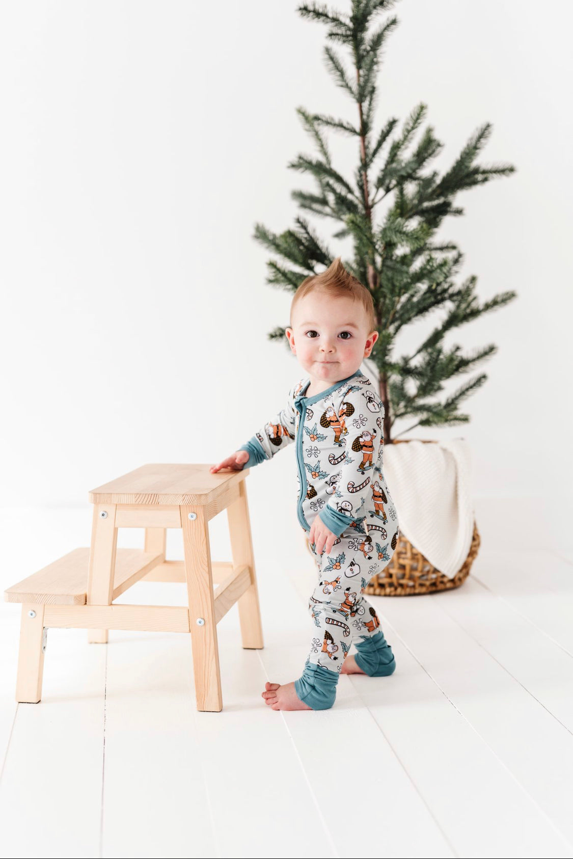 Skater Santa Romper