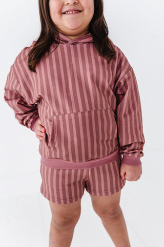 Mesa Stripe Kids Sweat Shorts