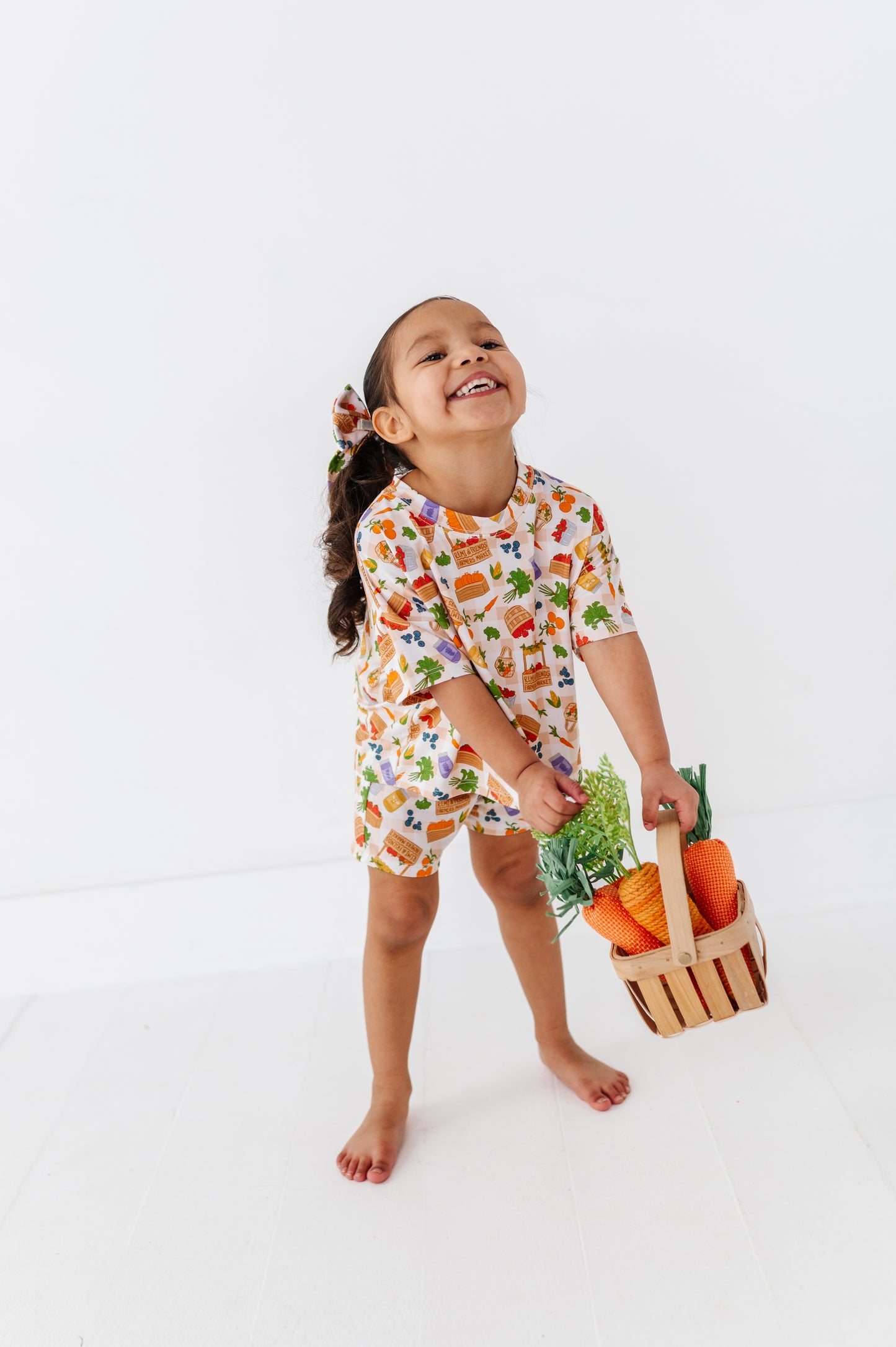 Farmers Market Drawstring Short Set