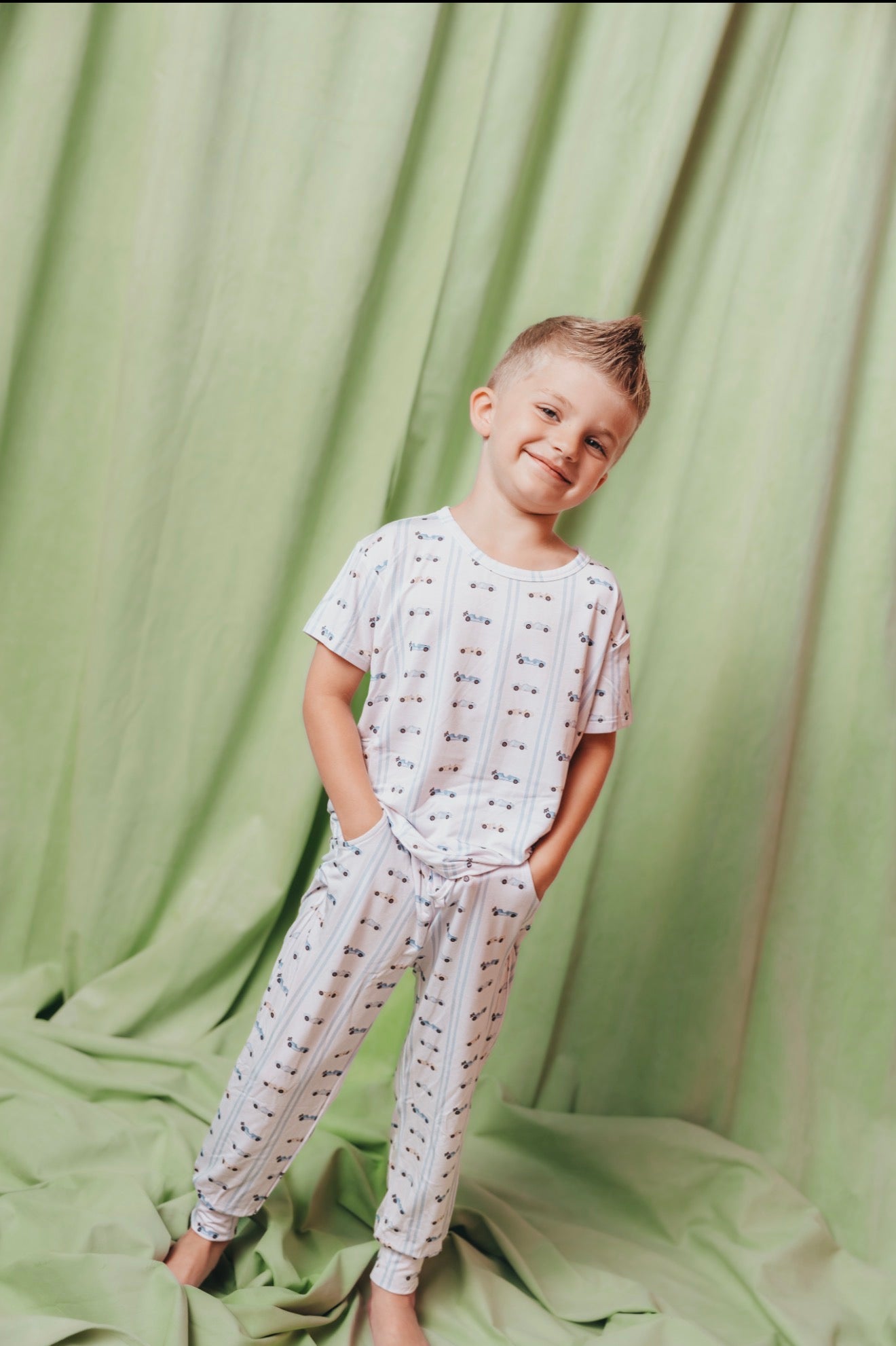 Speedway Stipe Kids Jogger Set