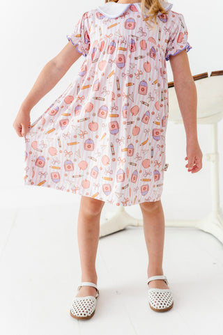 First Bell Blooms Collared Dress