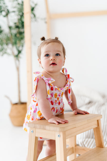 Tutti Fruti Smocked Bubble Dress