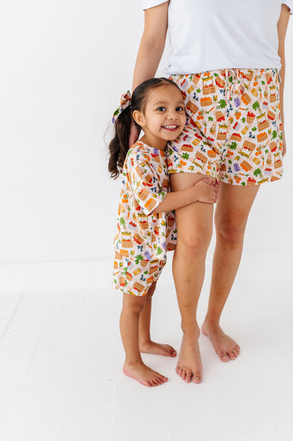 Farmers Market Adult Drawstring Short