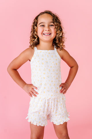 Buttercream Wishes Pointelle Tank Set