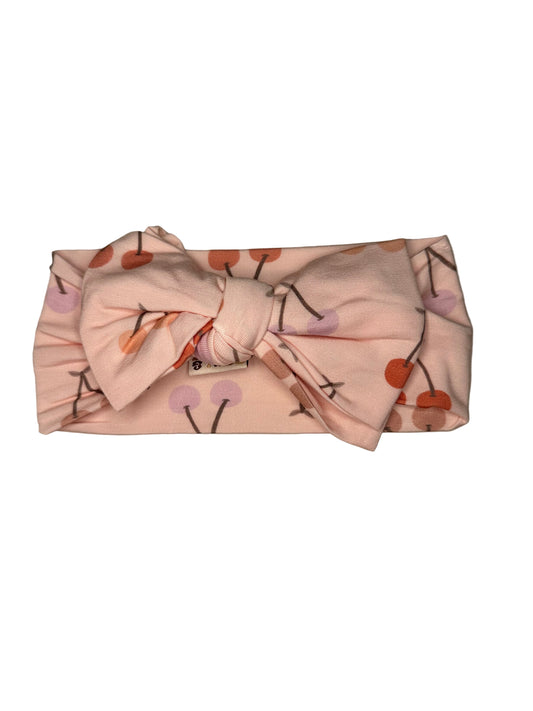 Cherry Chic Top Knot Bow