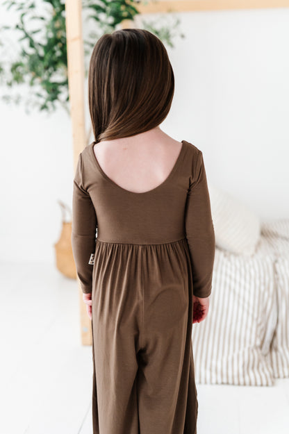 Earth Tones Wide Leg Romper