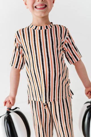 Waverly Stripe Drawstring Pant Set (EST SHIP TIME 1-2 WEEKS)