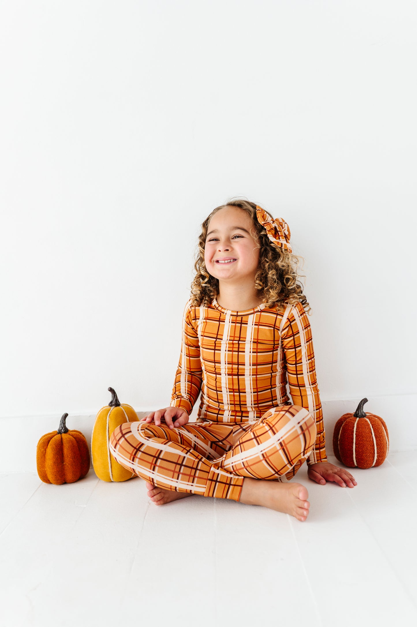 Harvest Plaid Long Set (EST SHIP TIME 3-4 WEEKS)