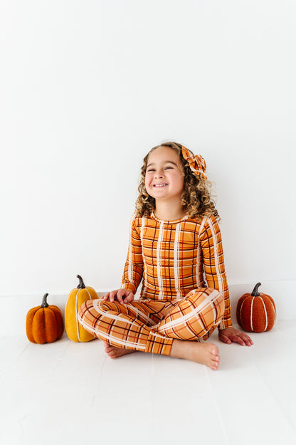 Harvest Plaid Long Set (EST SHIP TIME 3-4 WEEKS)
