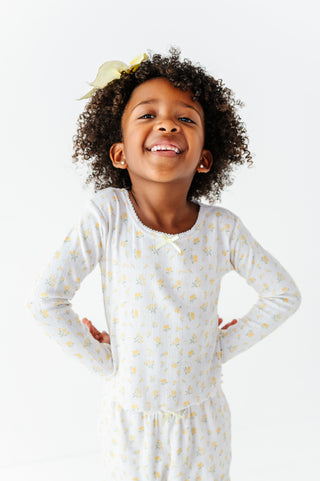 Buttercream Wishes Pointelle Girls Set