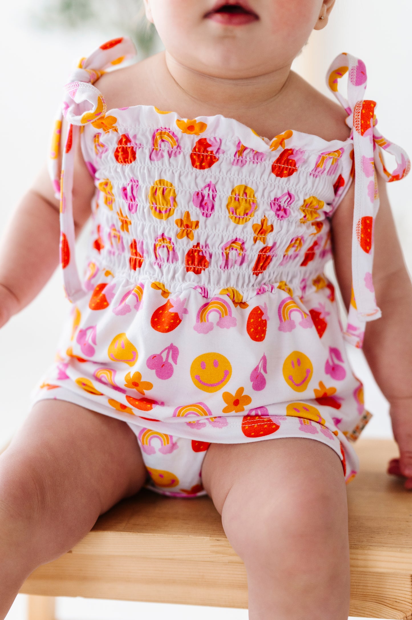 Tutti Fruti Smocked Bubble Dress