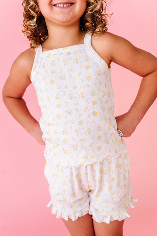 Buttercream Wishes Pointelle Tank Set