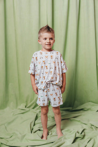 Country Cubs Drawstring Short Set