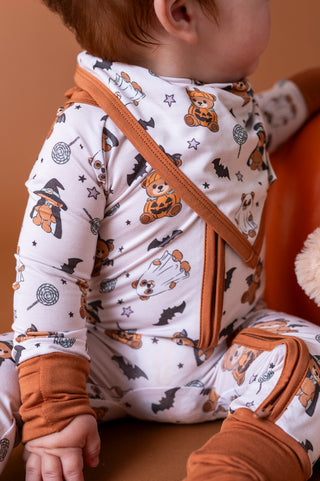 Boo Bear Bash  Bandana Bib (EST SHIP TIME 1-2 WEEK)