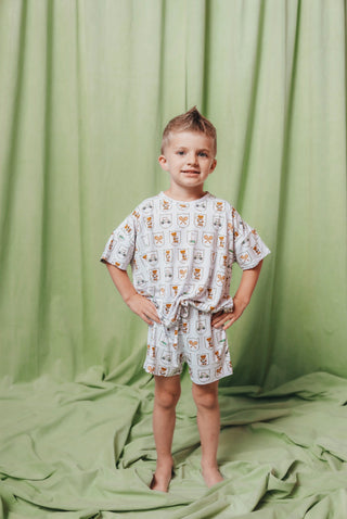 Country Cubs Drawstring Short Set