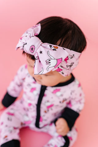 Boo-tiful Ballerinas Top Knot Bow
