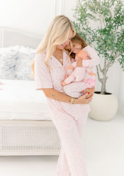 Georgia Checkerboard Ruffle Zippy