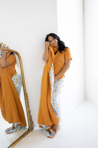 Puppy Dreams Cloud Quilted Blanket