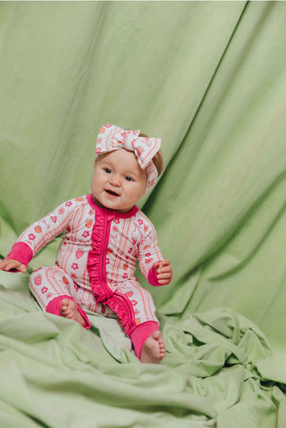 Stawberry Squeeze Ruffle Zippy