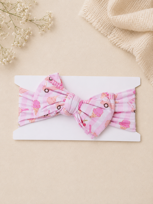 Cherry On Top - Top Knot Bow