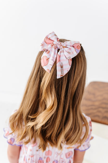 First Bell Blooms Mini Clip Bow