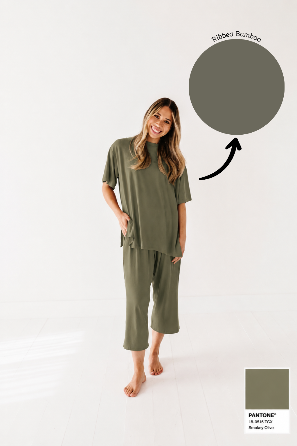 PRE-ORDER OCTOBER Olive Adult Cropped Play Set