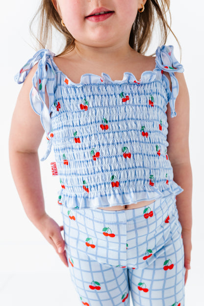 Cherry Pop Picnic Smocked Set