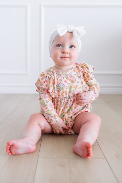 Shamrock Shakes Long Sleeve Ruffle Bubble