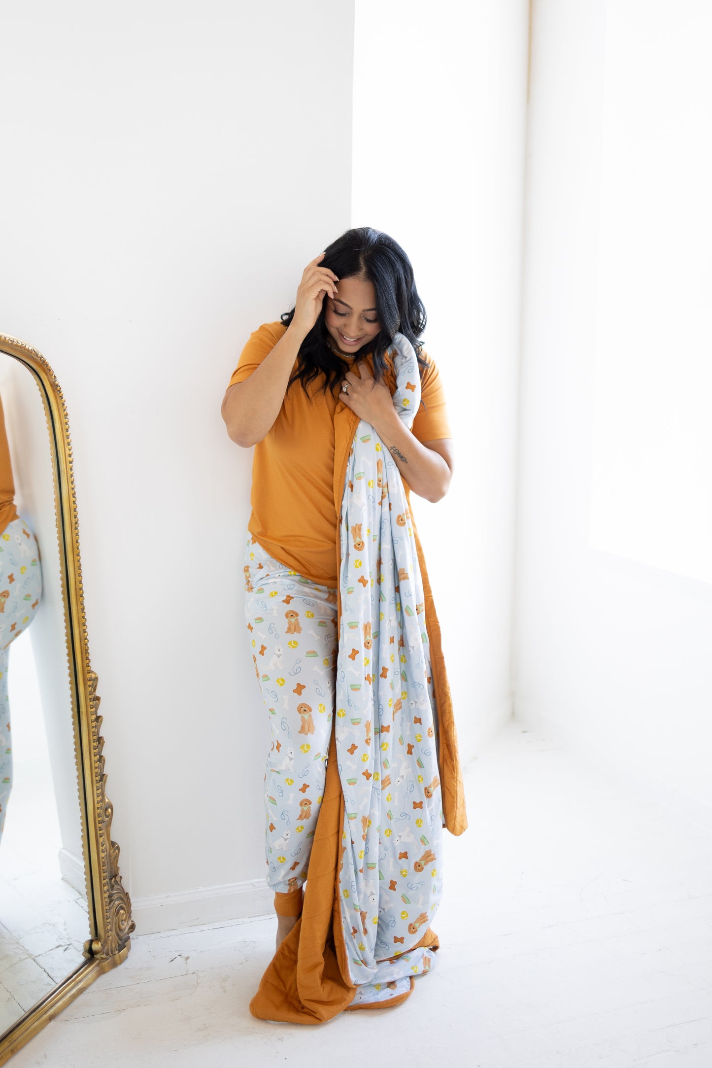 Puppy Dreams Cloud Quilted Blanket