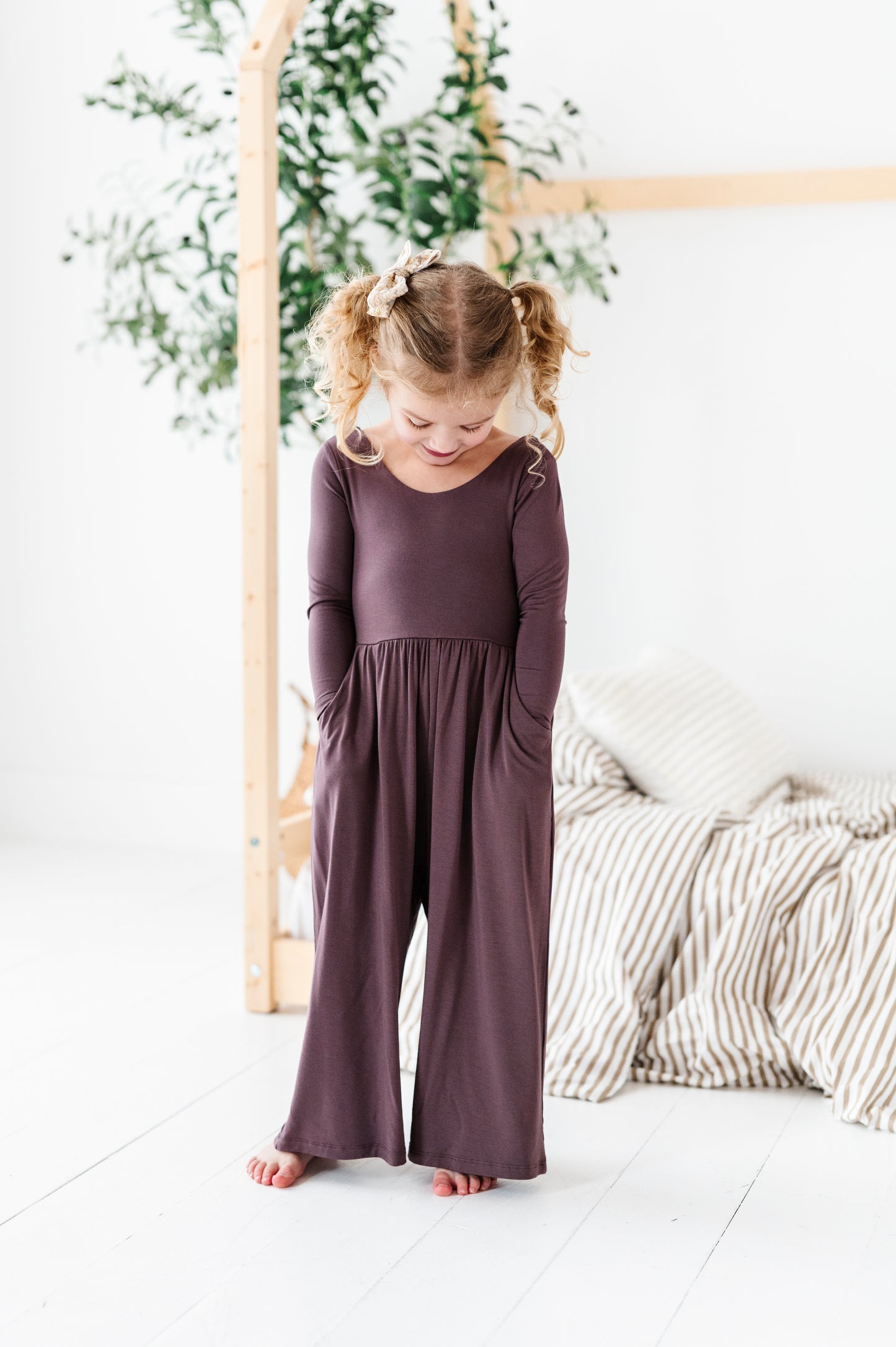 Earth Tones Wide Leg Romper