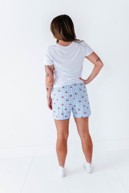 Cherry Pop Picnic Adult Drawstring Short