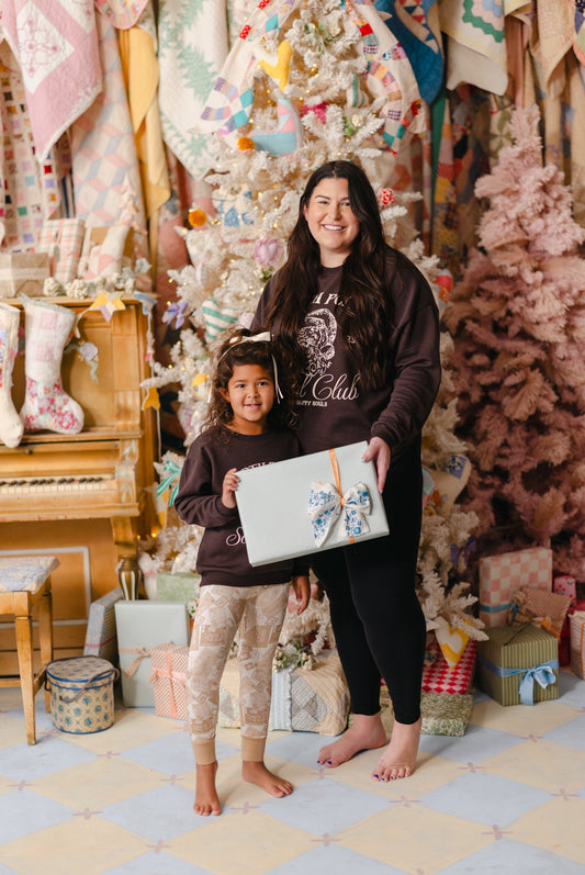 North Pole Social Club Adult Crewneck Sweatshirt