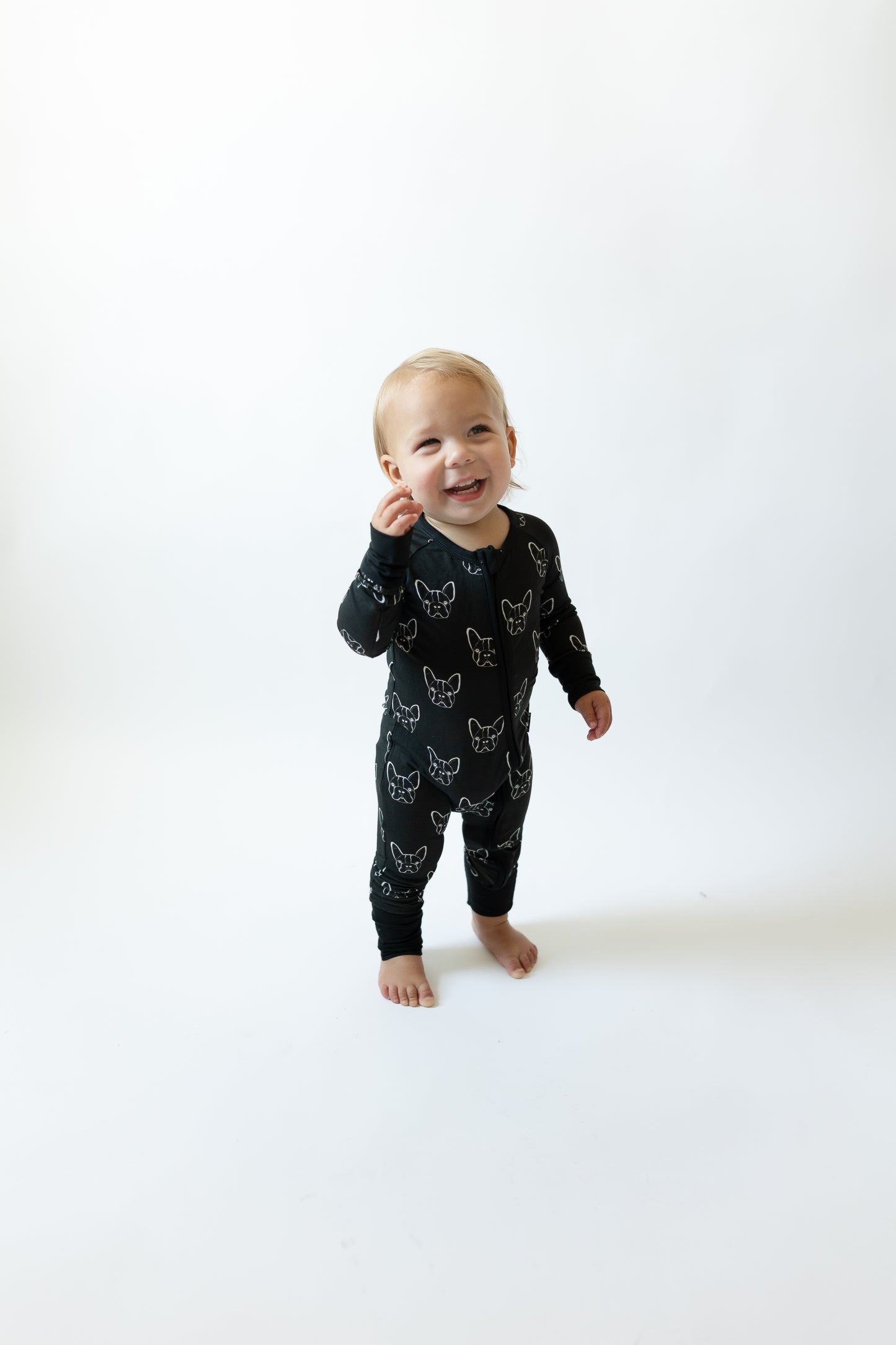 Frenchie Zippy Romper