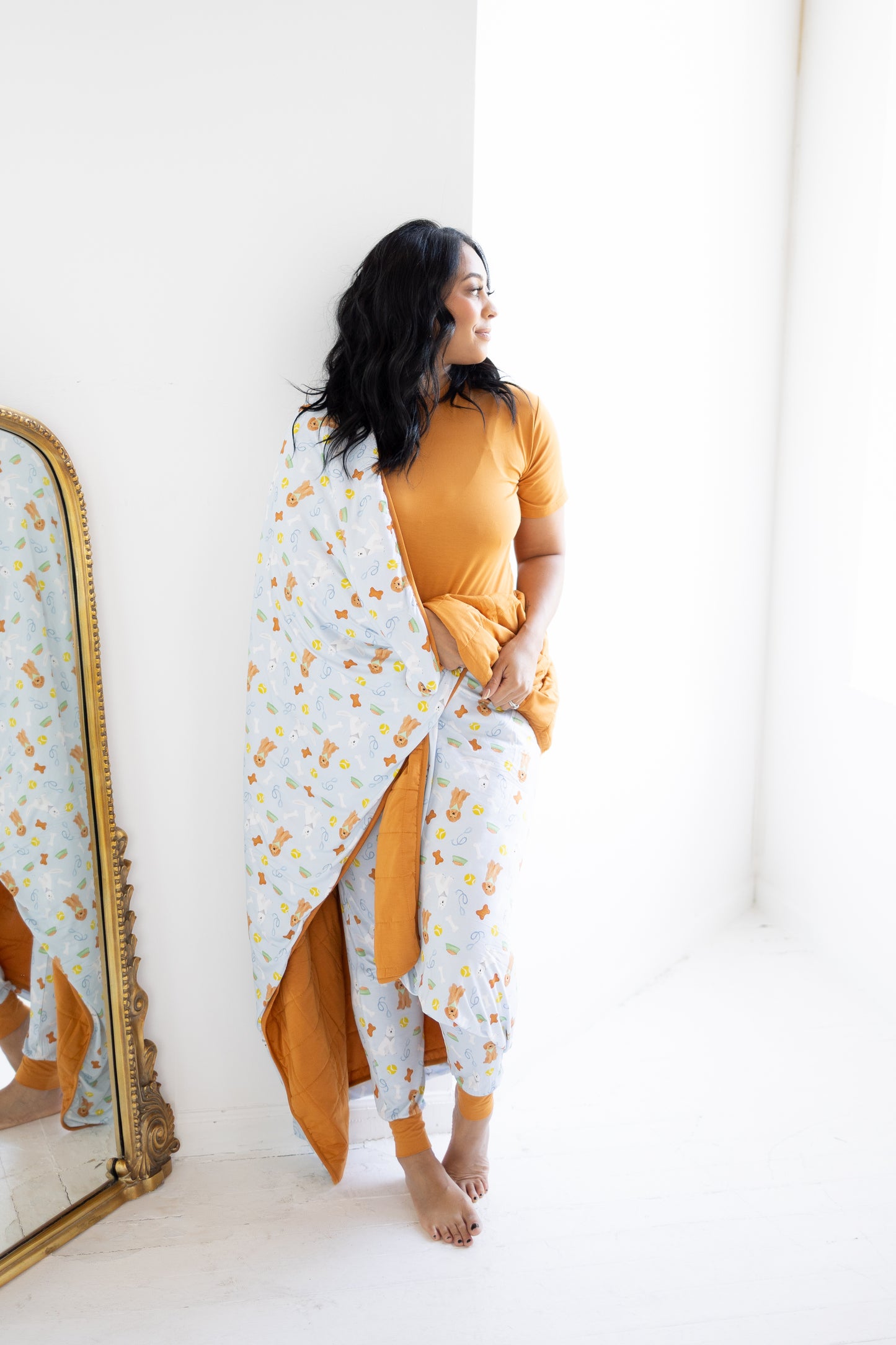 Puppy Dreams Cloud Quilted Blanket