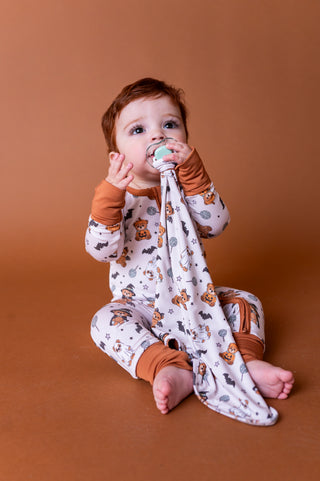 Boo Bear Bash Paci Lovey (EST SHIP TIME 1-2 WEEK)