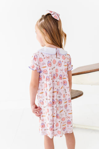 First Bell Blooms Collared Dress