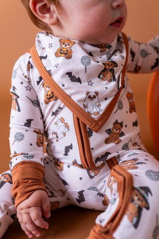 Boo Bear Bash  Bandana Bib (EST SHIP TIME 1-2 WEEK)