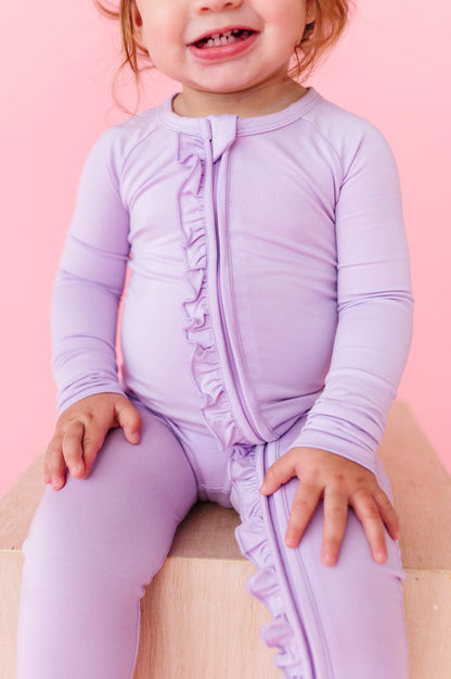Lilac Ruffle Zippy