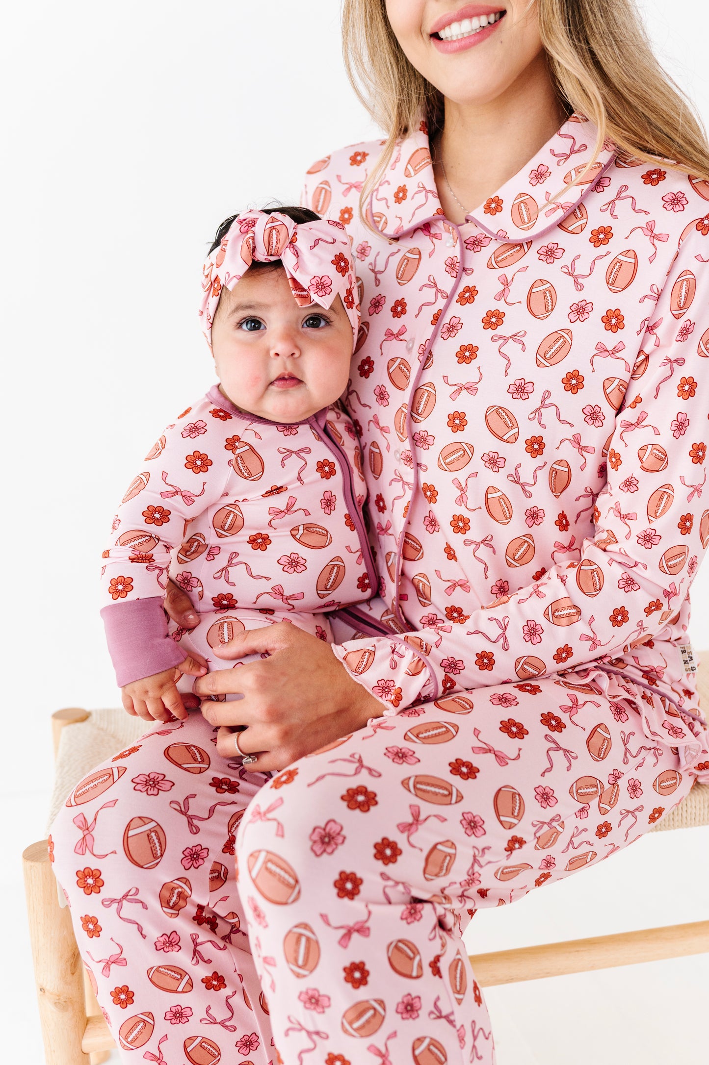 Friday Night Florals Ruffle Adult Button Up Set (EST SHIP TIME 3-4 WEEKS)
