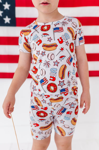 Home of the Hotdogs Short Set