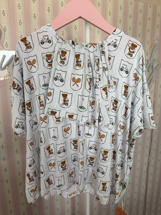 Country Cubs Drawstring Short Set