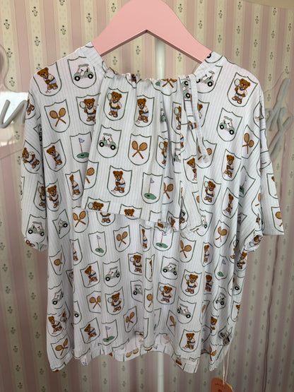 Country Cubs Drawstring Short Set