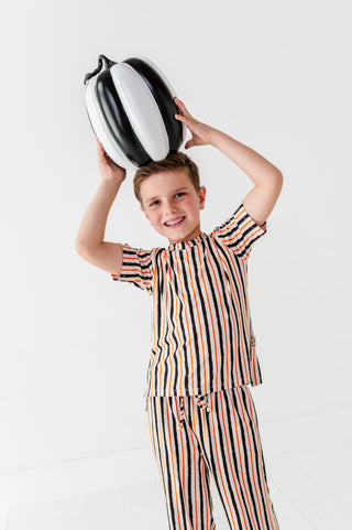 Waverly Stripe Drawstring Pant Set (EST SHIP TIME 1-2 WEEKS)