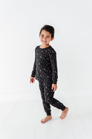 Night Sky Ribbed Long Sleeve Jogger Set(EST SHIP TIME 1-2 WEEKS)