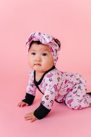 Boo-tiful Ballerinas Top Knot Bow