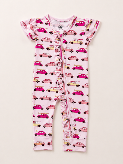 Beach Bugs Cap Sleeve Zippy