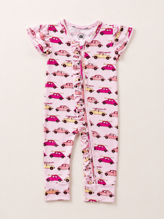 Beach Bugs Cap Sleeve Zippy