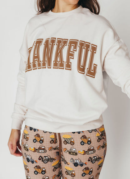 Thankful Adult Crewneck Sweatshirt